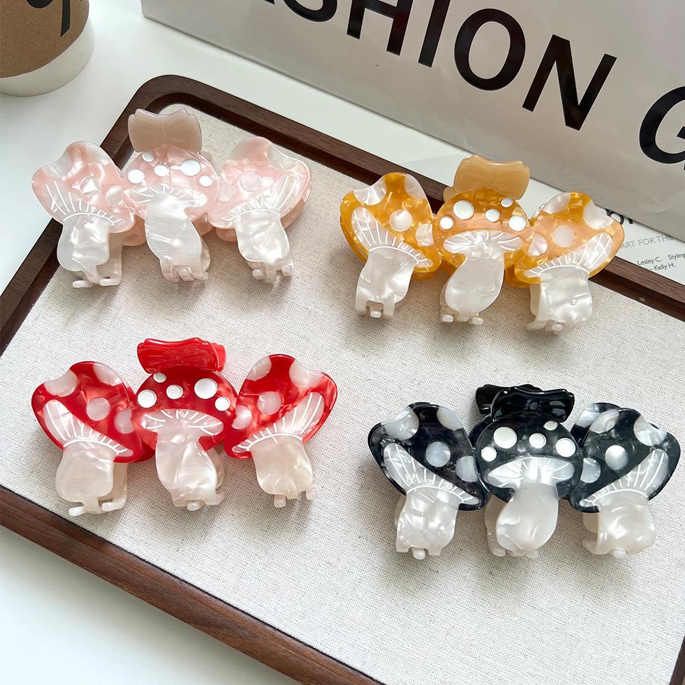 11 cm Champignon coloré à la griffe de cheveux Cliffe Claw accessoires pour les filles