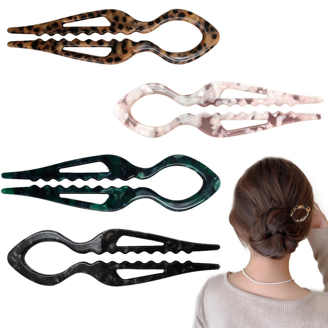 Pinces à cheveux en forme de U pour femmes, vente en gros, épingle à cheveux avec Logo personnalisé, épingles à cheveux en acétate en forme de U, vente en gros